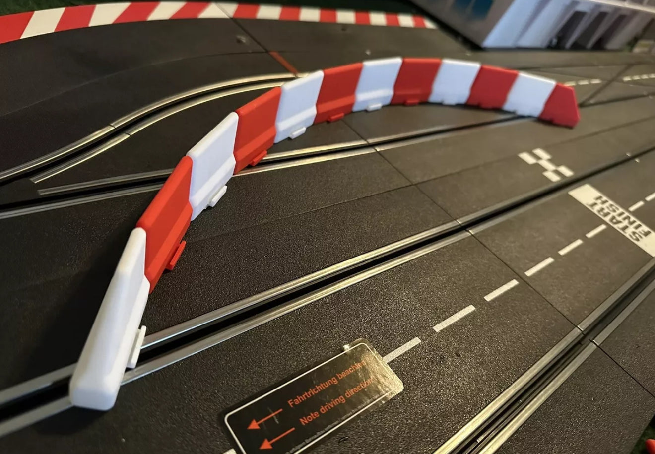 Leitplanken für die Rennbahn - Carrera digital 124 / 132