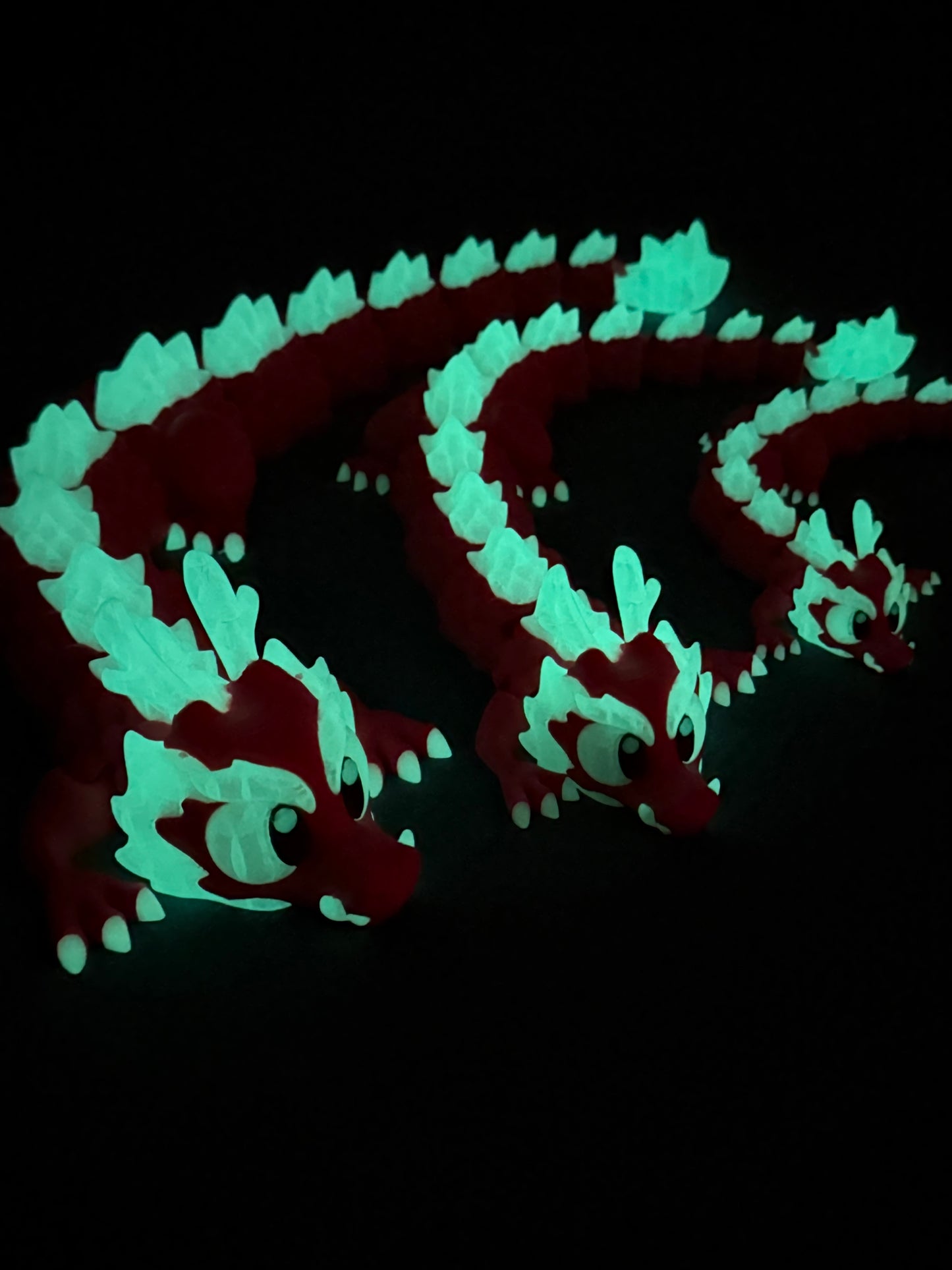 Flexi Drachen- Leuchtet im Dunkeln