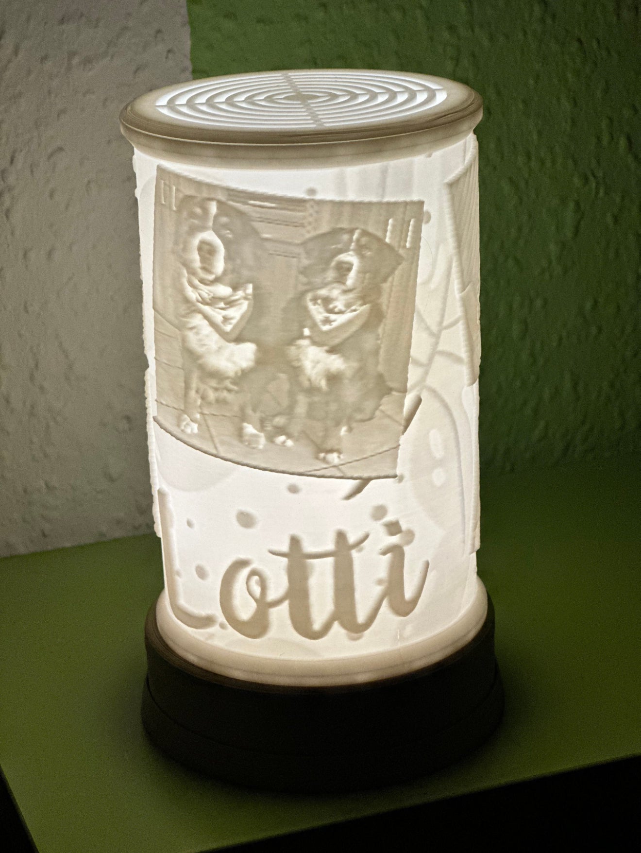 Nachtlicht, 3D Lampe mit eigenem Motiv