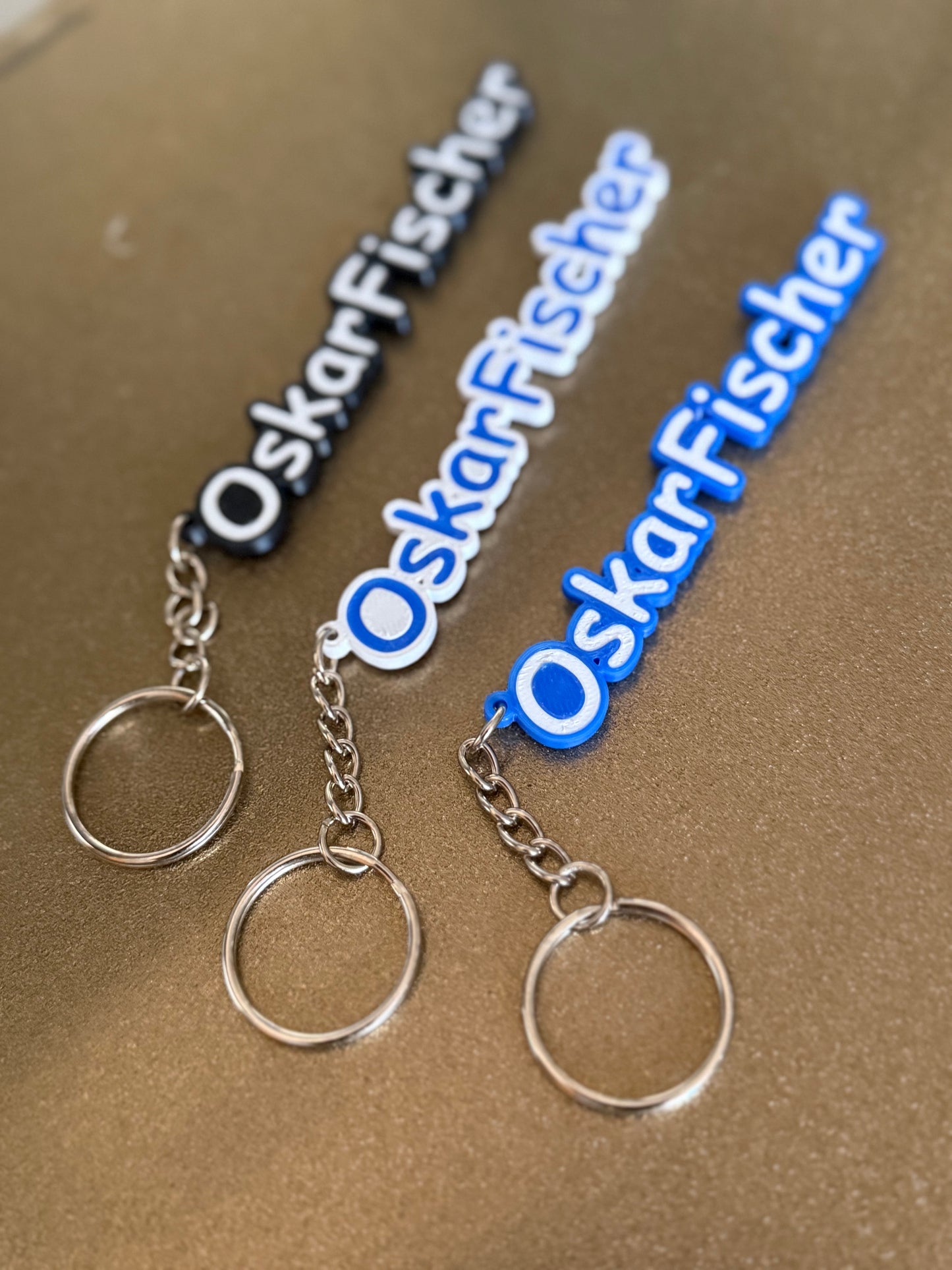 Personalisierte Schlüsselanhänger