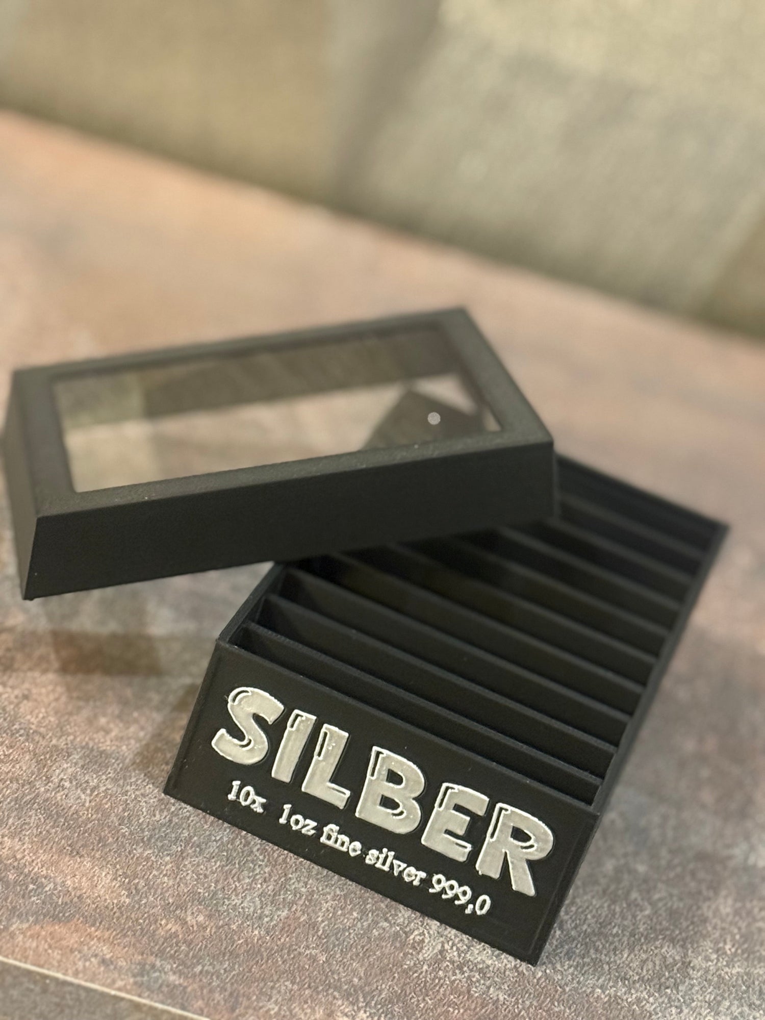 Sammlerboxenammlerboxen für Münzen und  für Münzen und Barren... Gold, Silber... personalierbar
