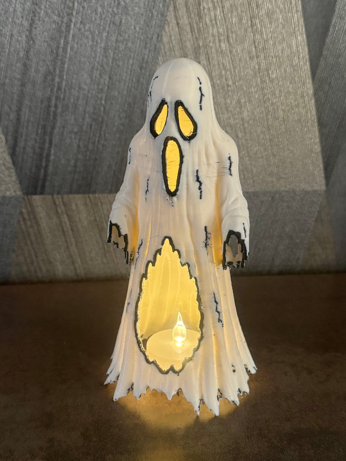 Halloween Teelicht - Geist