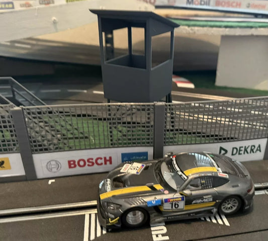 Presseturm, Streckenhaus für die Rennbahn / Bausatz