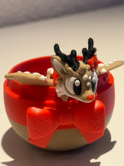 Rentier Drachen - Die süßen Weihnachtsüberraschungs-Eier !!!