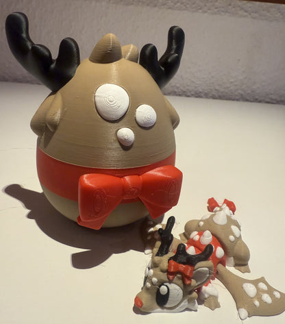 Rentier Drachen - Die süßen Weihnachtsüberraschungs-Eier !!!