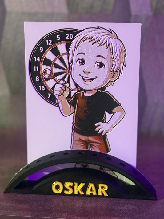 Dart, personalisierter Pfeil Halter