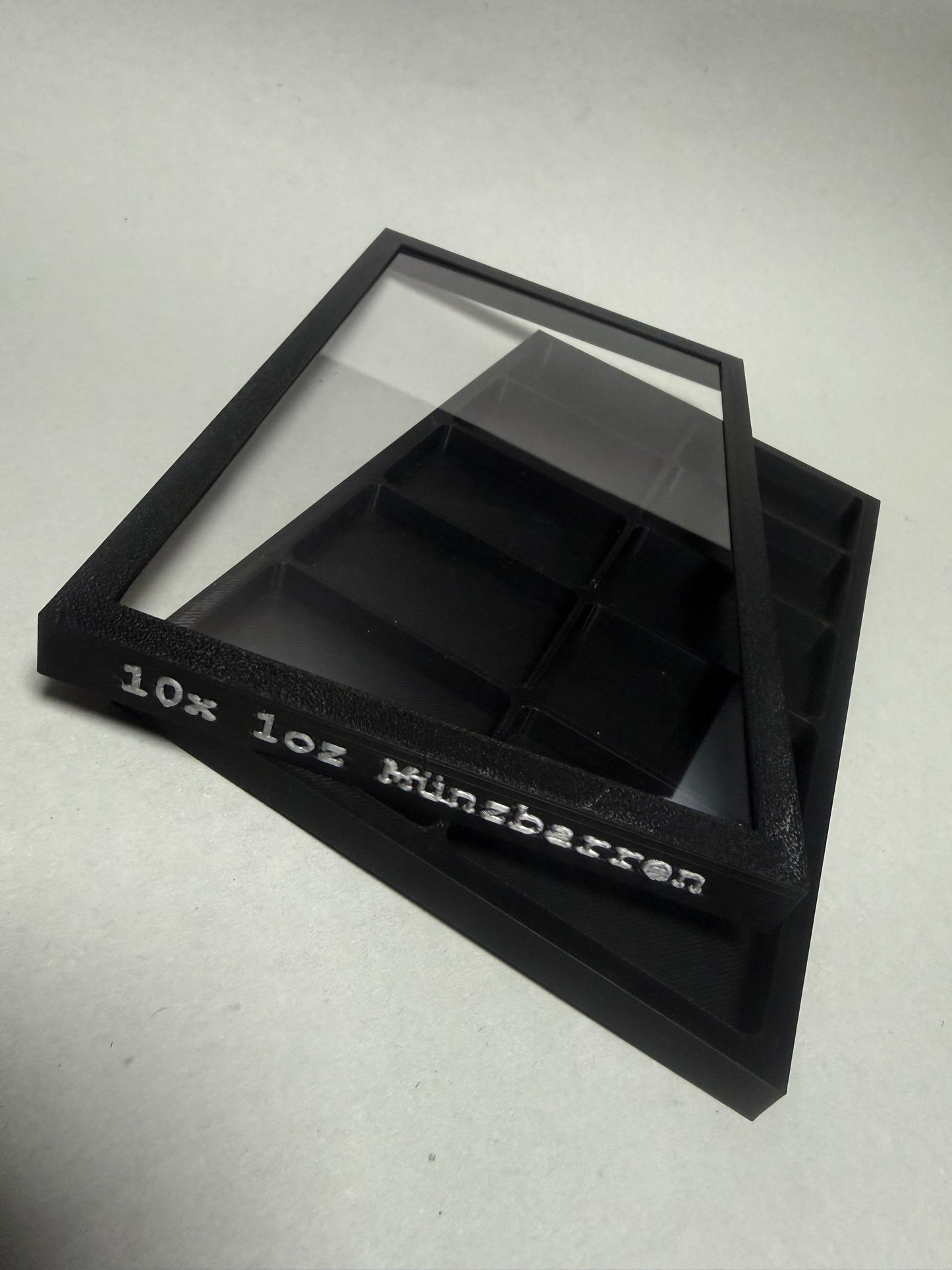Sammlerbox für 10x 1oz Münzbarren in Kapsel