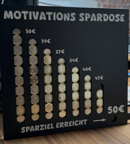 Motivations Spardose... sammle 50€ und Du bekommst alles