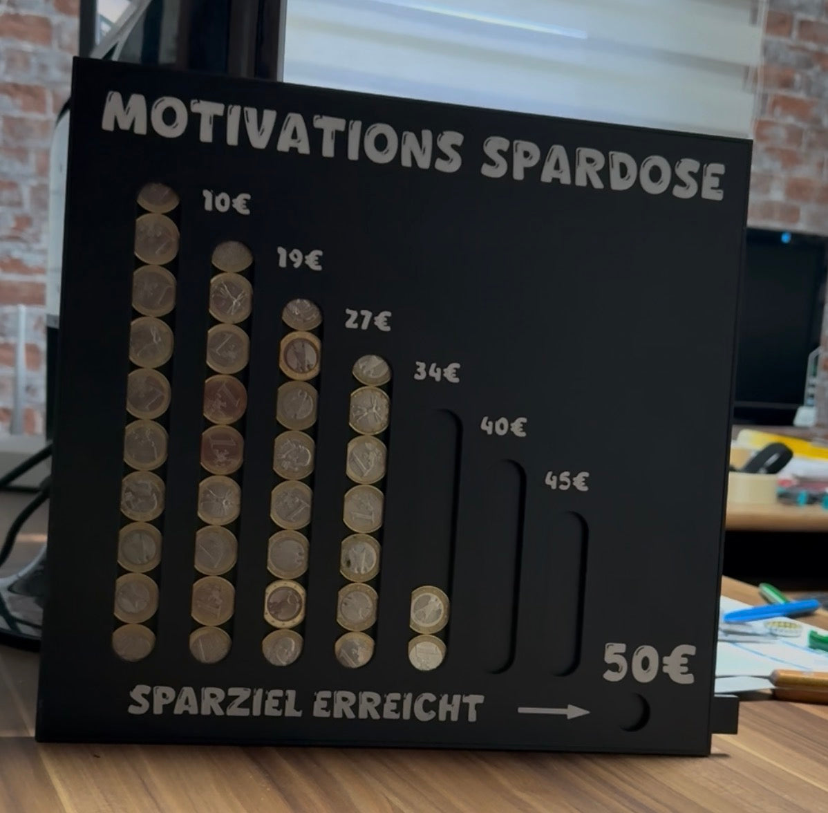 Motivations Spardose... sammle 50€ und Du bekommst alles