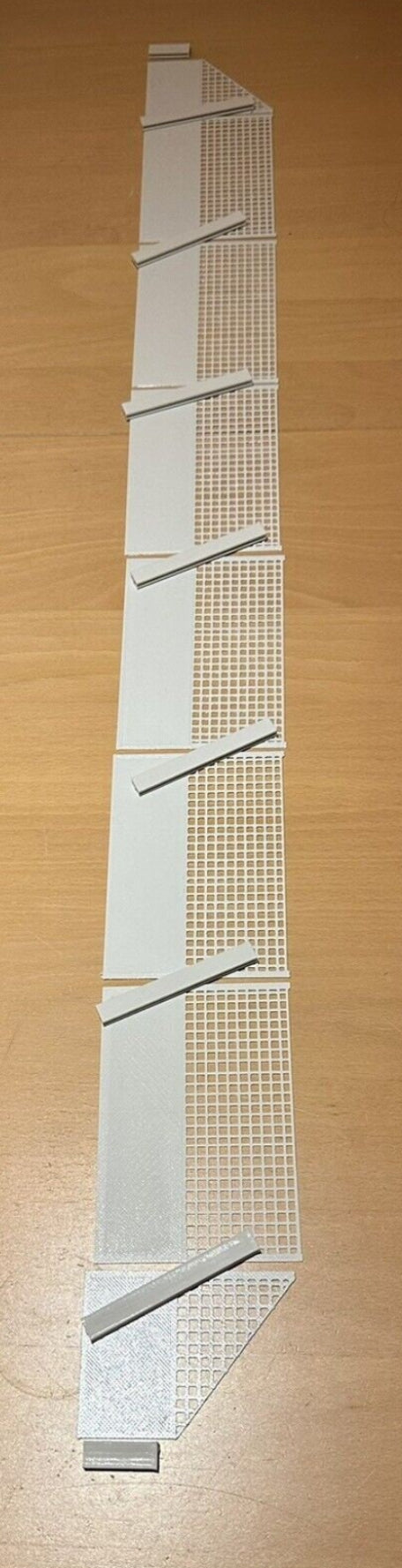 Boxenmauer für die Rennbahn - Carrera digital 124 / 132 ... Länge ca. 93cm