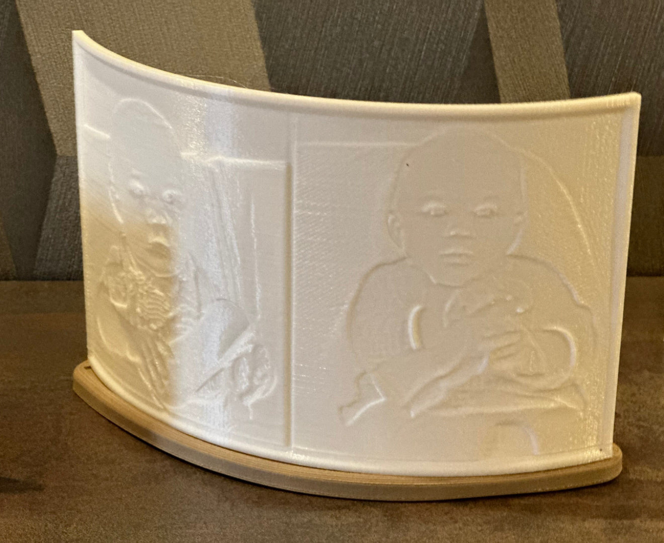 Personalisiertes 3D Lichtbild, Nachtlicht, in verschiedenen Größen , Top Geschenkidee