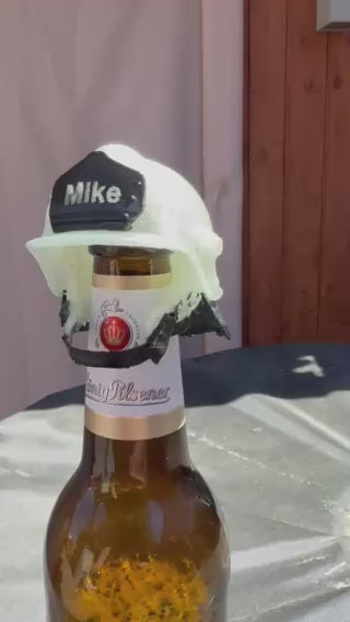 Feuerwehr, Flaschendeckel....Party Gag... personalisiert !!